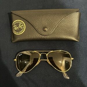 Ray-Ban small metal aviators, unisex